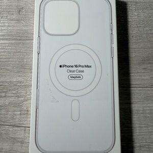 Apple iPhone Clear Case (16 Pro Max)